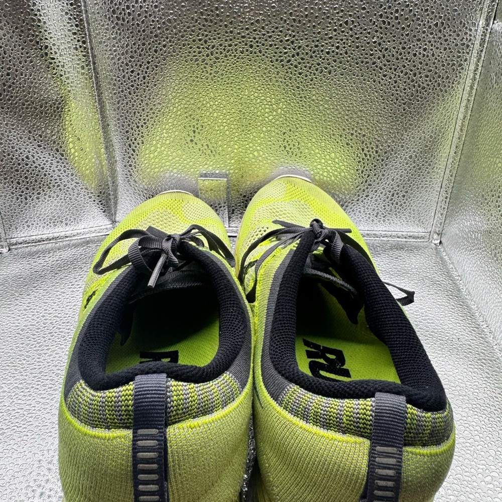Nike Flyknit Lunar 1+ Volt Black 554887-705 Men’s Size 10.5 Running Shoes - Picture 7 of 11